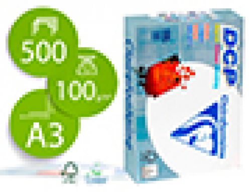 Papel fotocopia clairefontaine din a3 100 gr embalagem de 500 folhas , Clairefontaine , 72398 , 3329680182200